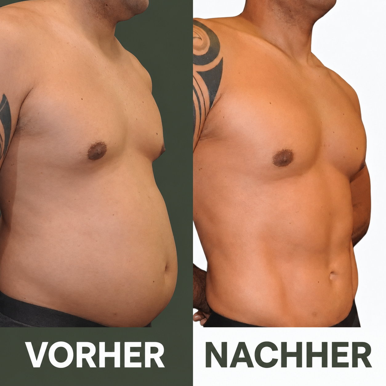 Detox-Pack mit Rizinusöl
